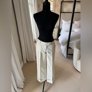J Crew wide leg trouser